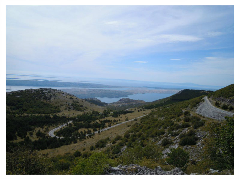 panorama z Velebitu