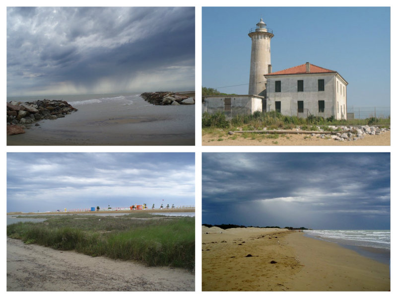 Bibione, k majáku